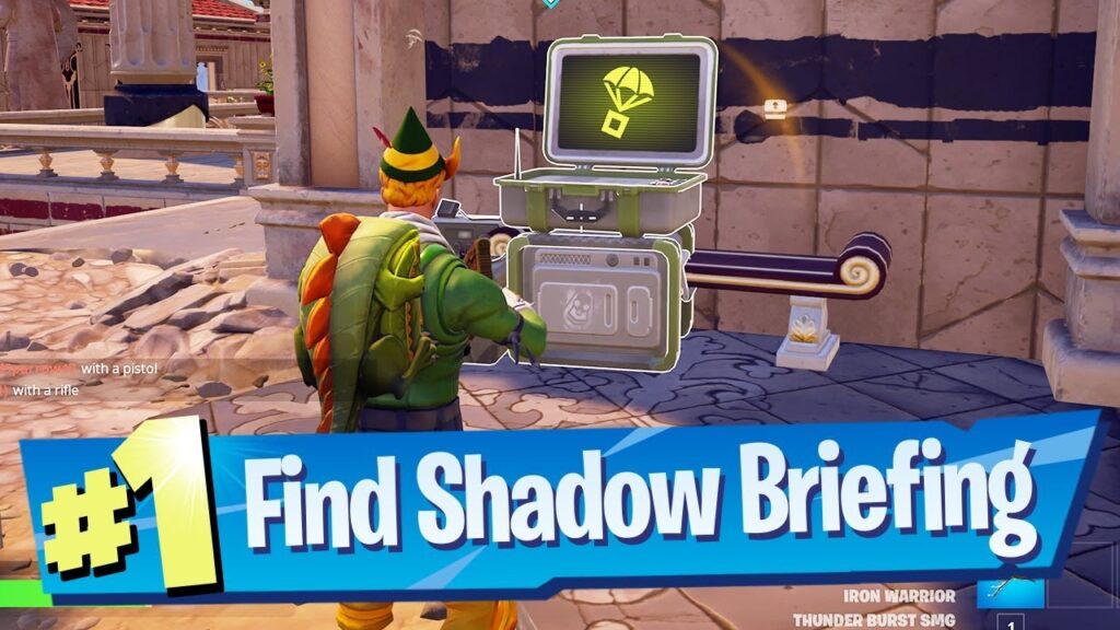 Fortnite SHADOW Briefings: A Guide to Finding and Completing Them in Chapter 6, Season 4